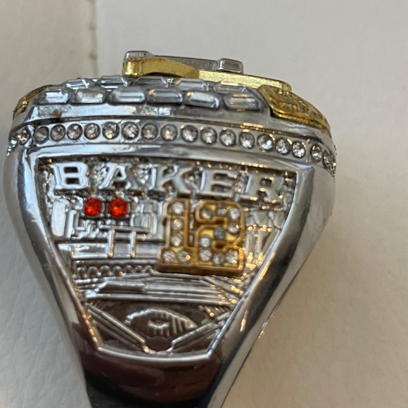 2022 WORLDS CHAMPIONS RING. HOUSTON ASTROS REPLICA   DUSTY BAKER #12 - Picture 4 of 11